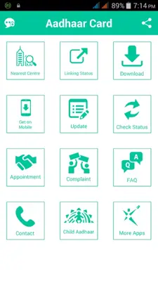 Aadhaar Card android App screenshot 6